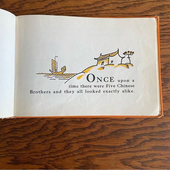RARE - THE FIVE CHINESE BROTHERS VINTAGE BOOK - 1938 Edition - 32nd Impression - Picture 5 of 14
